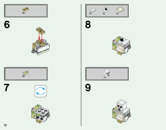 LEGO 21123 instructions page 10 – build guide