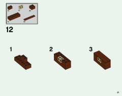 LEGO 21123 instructions page 21 – build guide