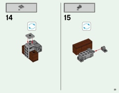 LEGO 21123 instructions page 23 – build guide