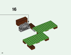 LEGO 21123 instructions page 24 – build guide