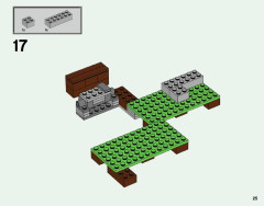 LEGO 21123 instructions page 25 – build guide