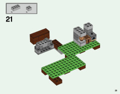 LEGO 21123 instructions page 29 – build guide