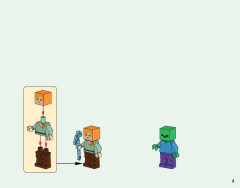 LEGO 21123 instructions page 3 – build guide