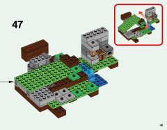 LEGO 21123 instructions page 49 – build guide