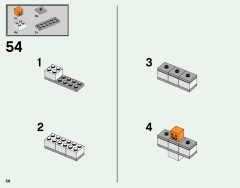LEGO 21123 instructions page 56 – build guide