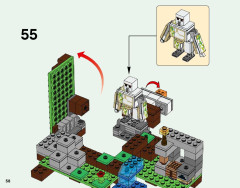 LEGO 21123 instructions page 58 – build guide
