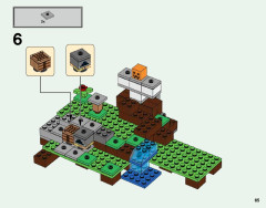 LEGO 21123 instructions page 65 – build guide