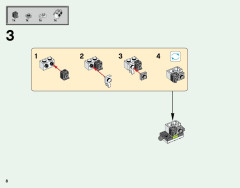 LEGO 21123 instructions page 8 – build guide