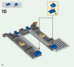LEGO 21124 instructions page 20 – build guide