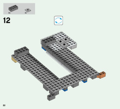 LEGO 21124 instructions page 22 – build guide
