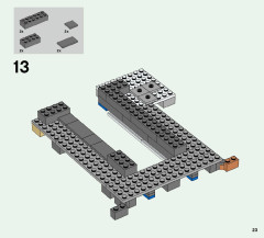 LEGO 21124 instructions page 23 – build guide