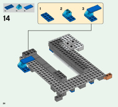 LEGO 21124 instructions page 24 – build guide
