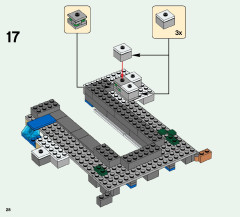 LEGO 21124 instructions page 28 – build guide
