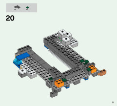 LEGO 21124 instructions page 31 – build guide