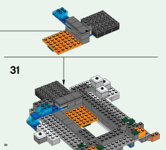 LEGO 21124 instructions page 36 – build guide
