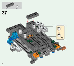LEGO 21124 instructions page 42 – build guide