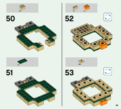 LEGO 21124 instructions page 49 – build guide