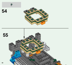 LEGO 21124 instructions page 50 – build guide