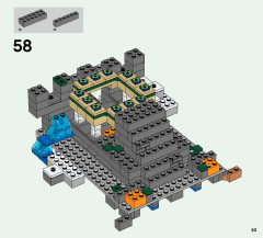 LEGO 21124 instructions page 53 – build guide