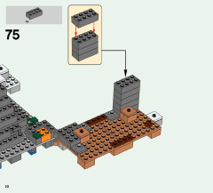 LEGO 21124 instructions page 10 – build guide