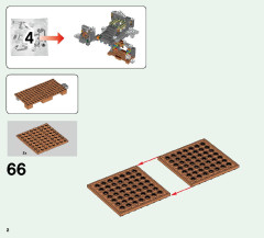 LEGO 21124 instructions page 2 – build guide
