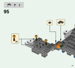 LEGO 21124 instructions page 27 – build guide
