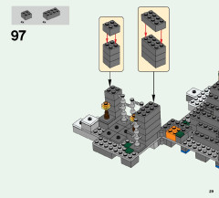 LEGO 21124 instructions page 29 – build guide