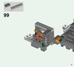 LEGO 21124 instructions page 31 – build guide