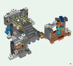 LEGO 21124 instructions page 33 – build guide