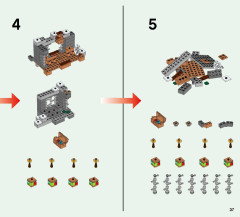 LEGO 21124 instructions page 37 – build guide