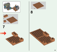 LEGO 21124 instructions page 39 – build guide