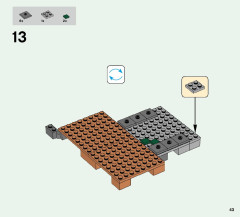LEGO 21124 instructions page 43 – build guide
