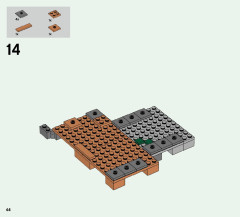 LEGO 21124 instructions page 44 – build guide