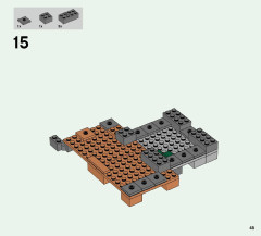 LEGO 21124 instructions page 45 – build guide