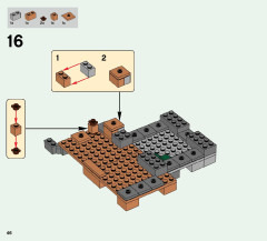 LEGO 21124 instructions page 46 – build guide