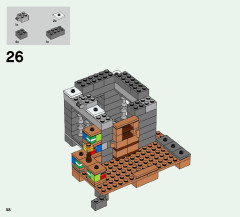 LEGO 21124 instructions page 58 – build guide