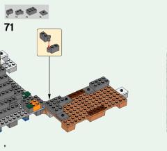 LEGO 21124 instructions page 6 – build guide