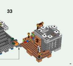 LEGO 21124 instructions page 65 – build guide