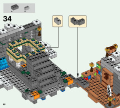 LEGO 21124 instructions page 66 – build guide