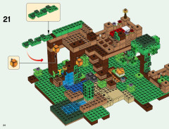 LEGO 21125 instructions page 24 – build guide