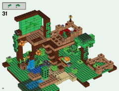 LEGO 21125 instructions page 34 – build guide