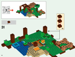 LEGO 21125 instructions page 44 – build guide