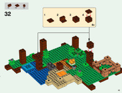 LEGO 21125 instructions page 45 – build guide