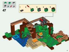 LEGO 21125 instructions page 61 – build guide