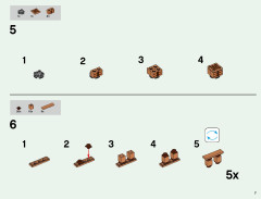 LEGO 21125 instructions page 7 – build guide