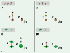 LEGO 21125 instructions page 8 – build guide