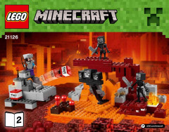 LEGO 21126 instructions page 1 – build guide