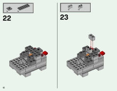 LEGO 21126 instructions page 12 – build guide