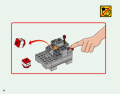 LEGO 21126 instructions page 14 – build guide