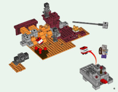 LEGO 21126 instructions page 15 – build guide